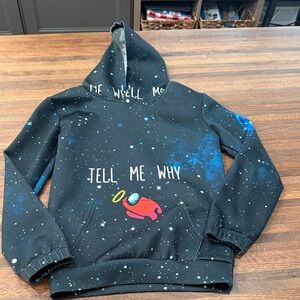 Among Us Black hoodie